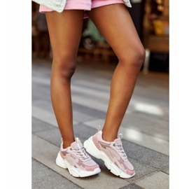 Ženske sportske cipele Memorijska pjena Big Star HH274258 Ljubičasta ružičasta 2