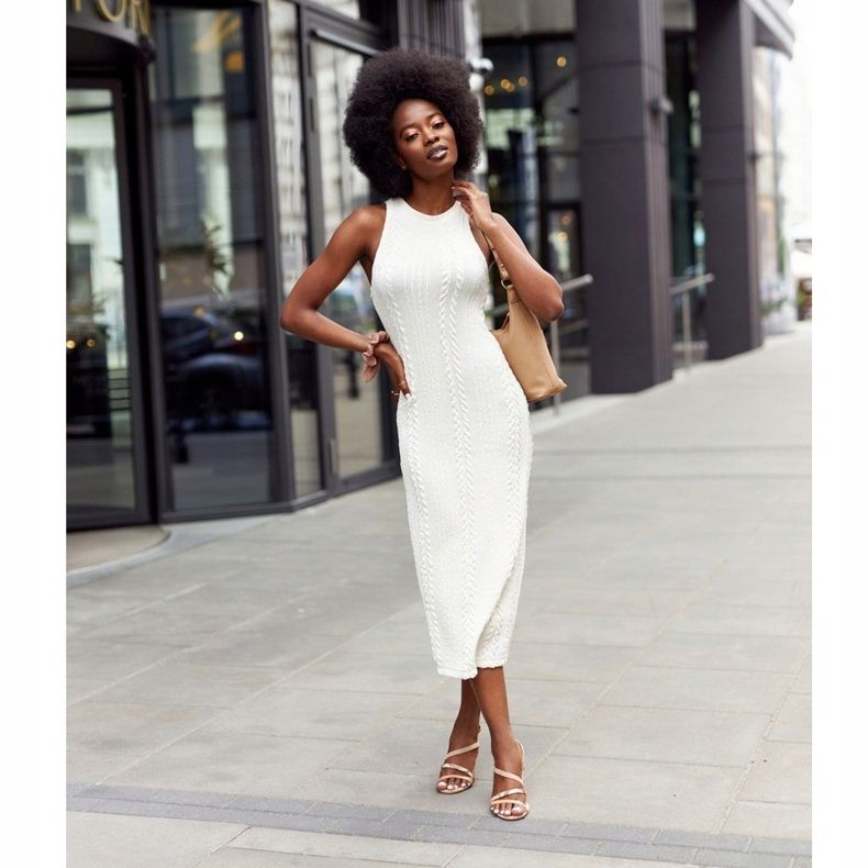 Suede Sandale na visoku petu S.Barski LJ432-1 Bež 2