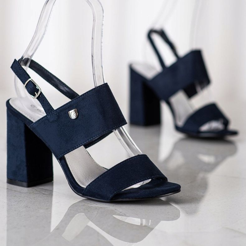 Goodin Sandale na širokom šanku plava 1