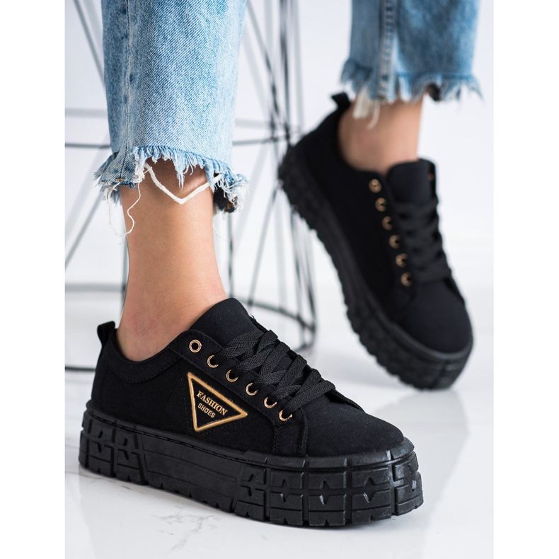 Goodin Crne modne cipele crna 1