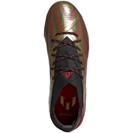 Adidas Nemeziz Messi.1 Fg Jr FY0806 kopačke narančasta, zlatna zlatna 1