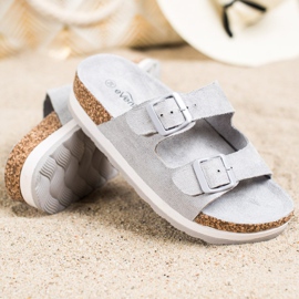 Evento Ležerne papuče siva 1