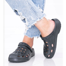 Crne ženske papuče Karolinos crna 1