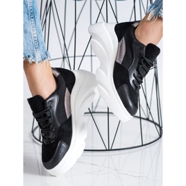 Seastar Crne tenisice na platformi crna 2