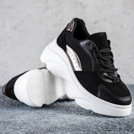 Seastar Crne tenisice na platformi crna 1