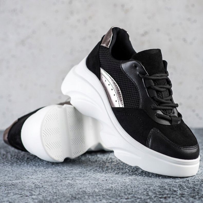 Seastar Crne tenisice na platformi crna 1