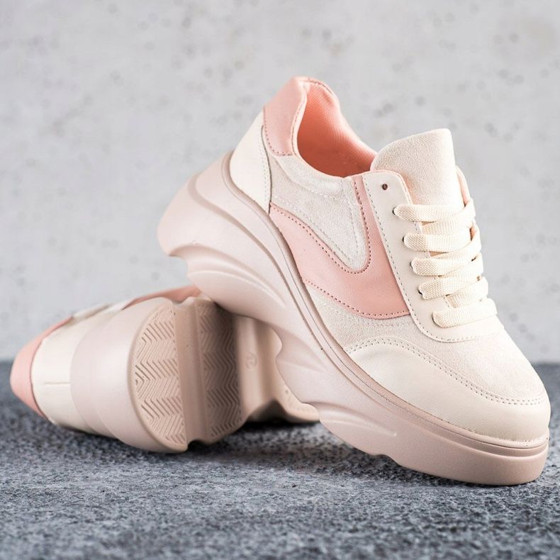 Seastar Tenisice u prahu na platformi ružičasta 1