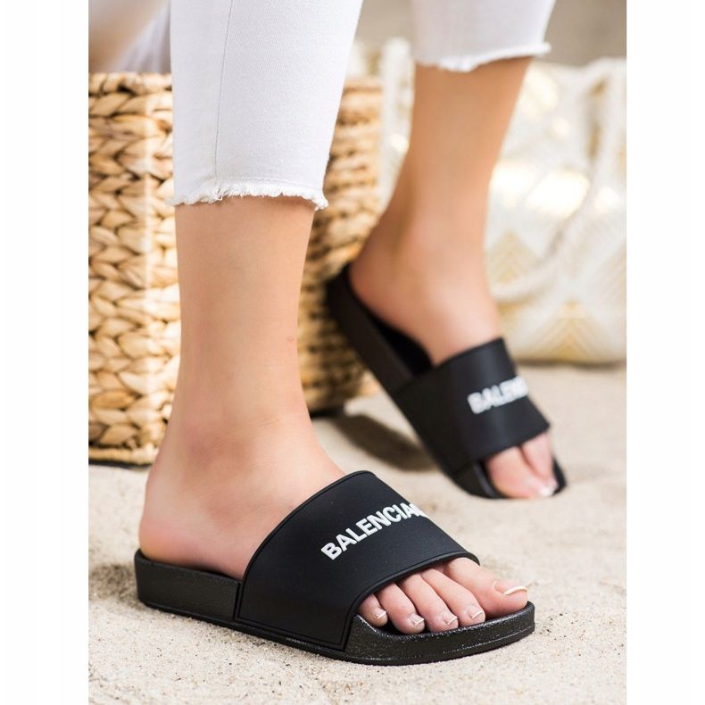 Seastar Klasične crne papuče crno 1