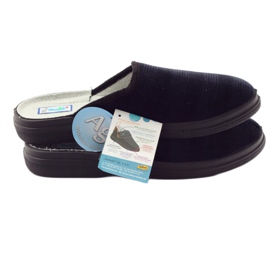 Befado muške zdravstvene cipele papuče 125M010 papuče tamnoplava 5