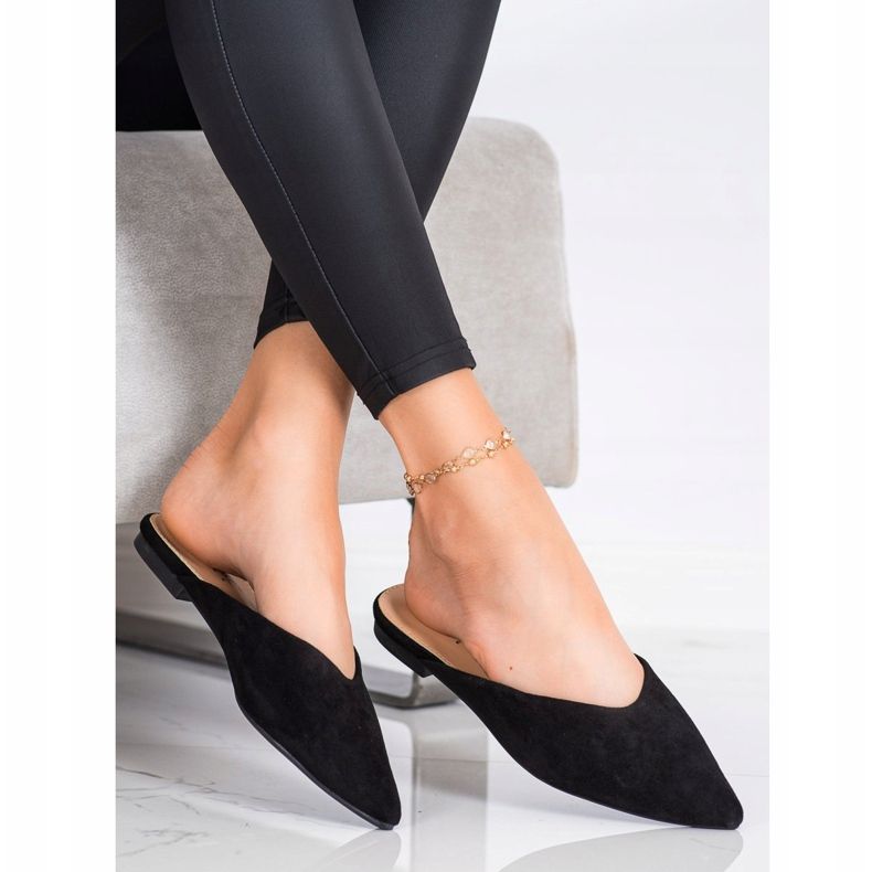 Seastar Spitz antilop papuče crna 1