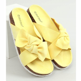 Žute papuče od pluta 7853 Žute žuta boja 1