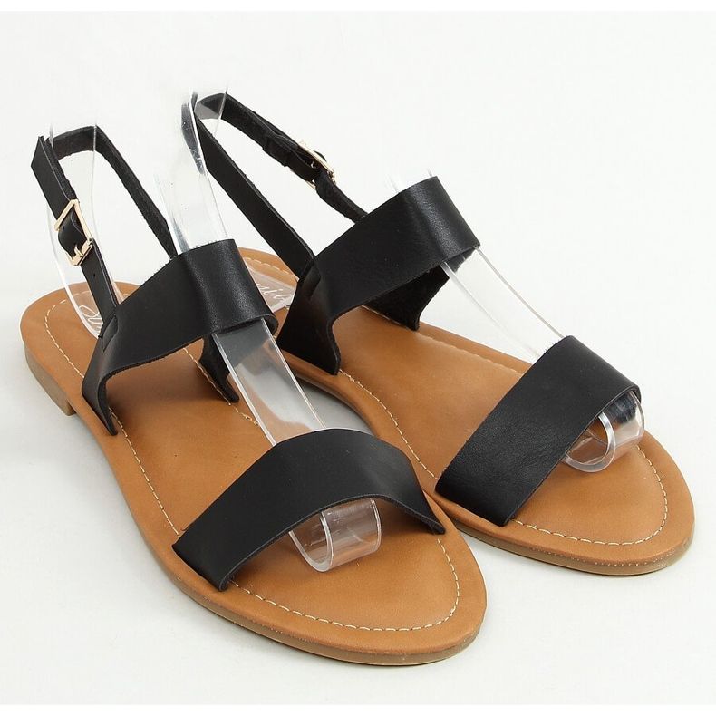 Crne ženske sandale FF-505 Black crno 1