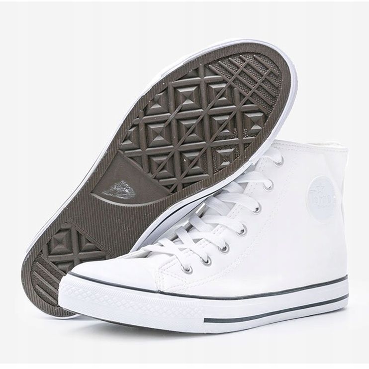 Savannah ženske bijele tenisice do gležnja bijela 1