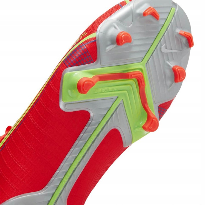 Nike Mercurial Superfly 8 Academy Mg Jr CV1127 600 tenisica za nogomet crvena 7