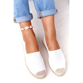 Espadrile na pletenom potplatu Big Star HH274493 Bijela bež 5