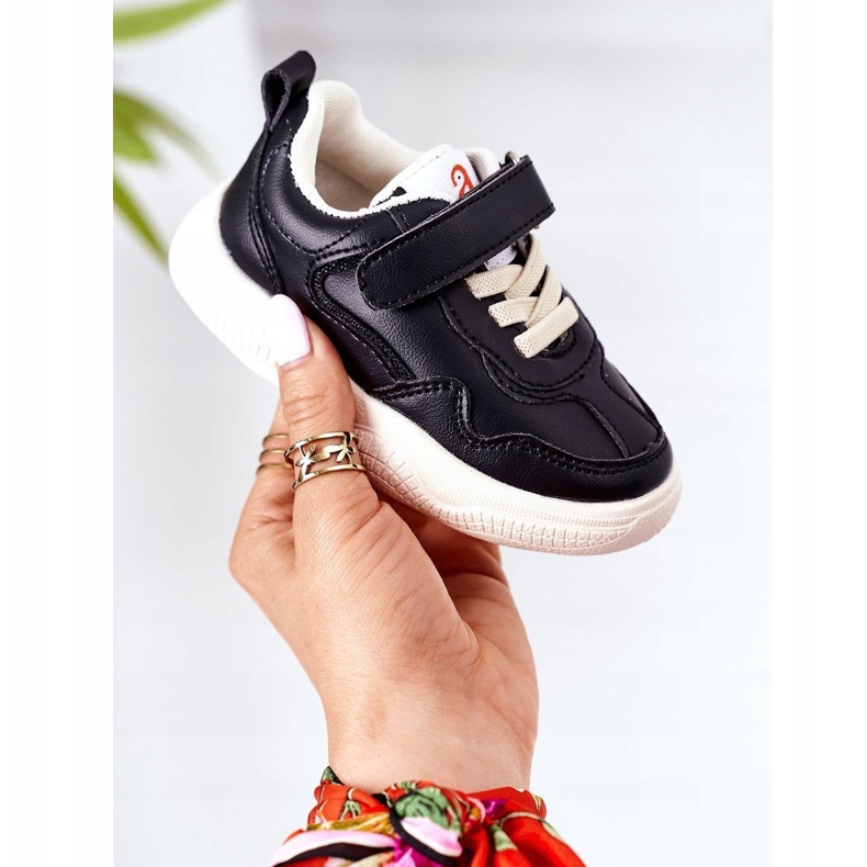 Apawwa Dječje sportske cipele Tenisice Black Runner crna 2