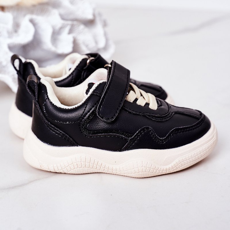 Apawwa Dječje sportske cipele Tenisice Black Runner crna 1