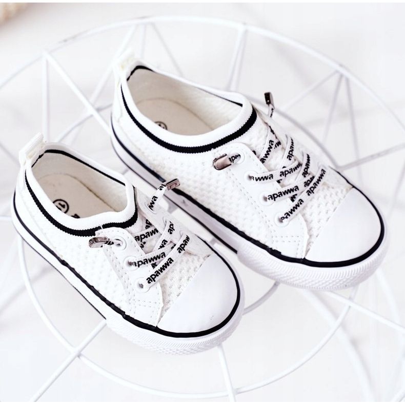 Apawwa Dječje bijele dječje tenisice bijela 1