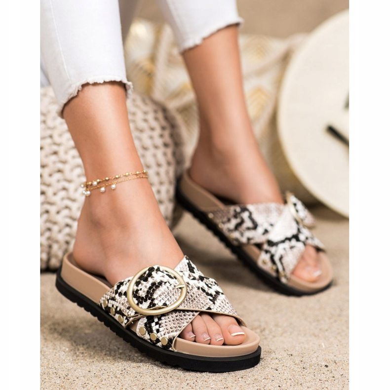 Renda Ležerne papuče raznobojna 1