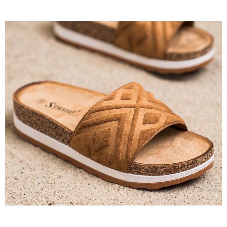 Seastar Klasične papuče od antilopa smeđa 2