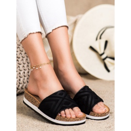 Seastar Klasične papuče od antilopa crna 2