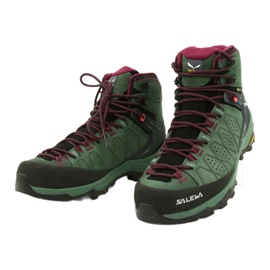 Salewa Ws Alp Trainer 2 Mid Gtx W 61383-5085 cipele za planinarenje crna zelena 2