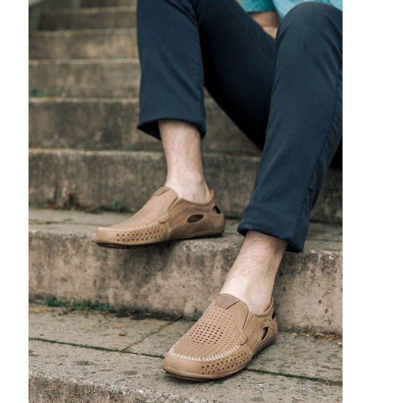 Olivier Muški natikači 901 za ljeto bež bež 1