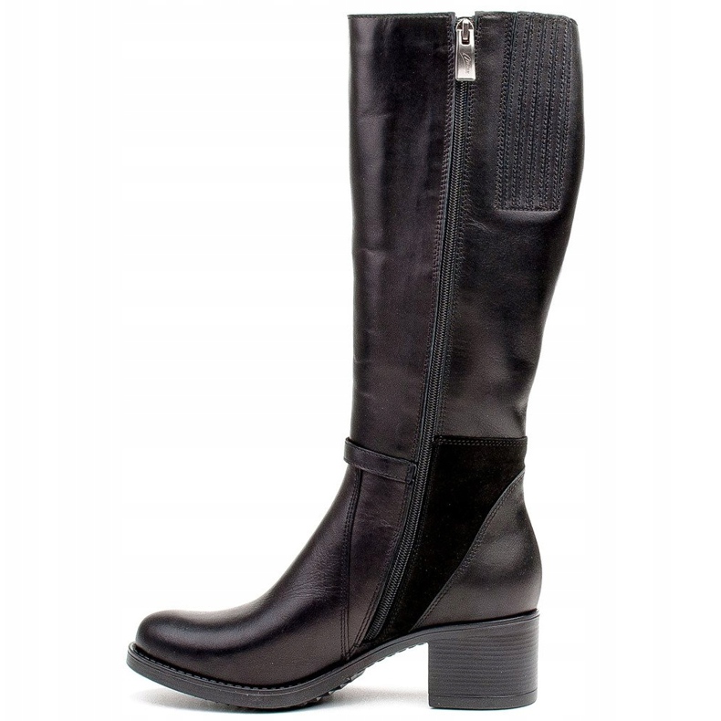 Marco Shoes Udobne ženske čizme 0928K za mrazne dane crno 1