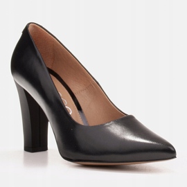 Marco Shoes Udobne pumpe s malo povećanom debljinom crna 1