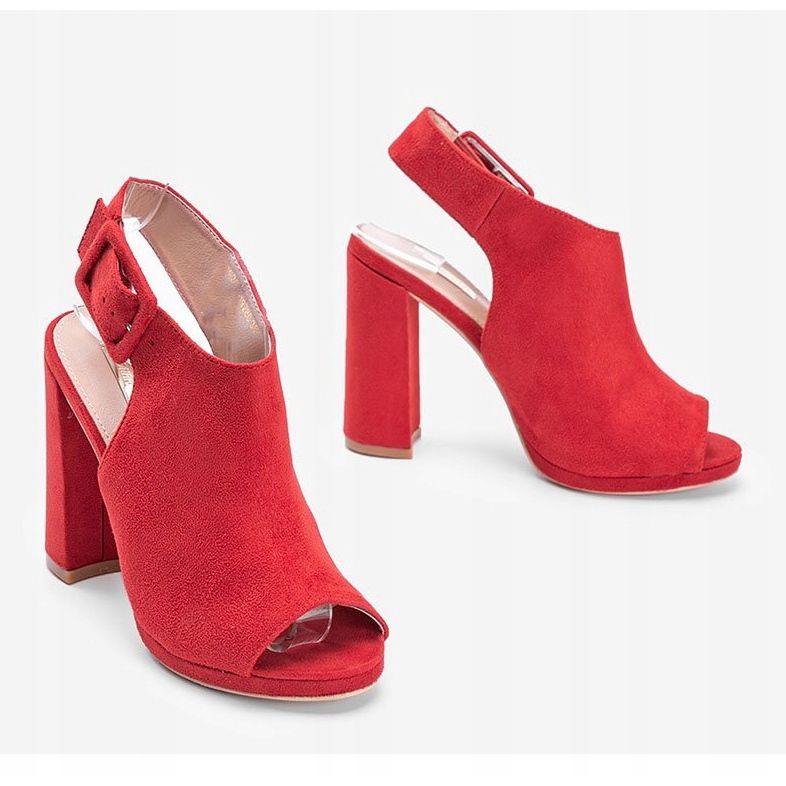 Crvene sandale s krakom iz Male Italije crvena 1