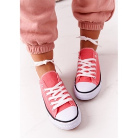 Ženske klasične Omerta koraljne tenisice crvena 1