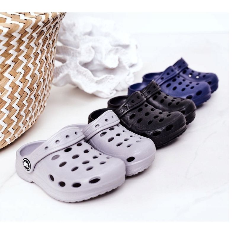 Dječje papuče pjene Crocs Black Lucas crna 2