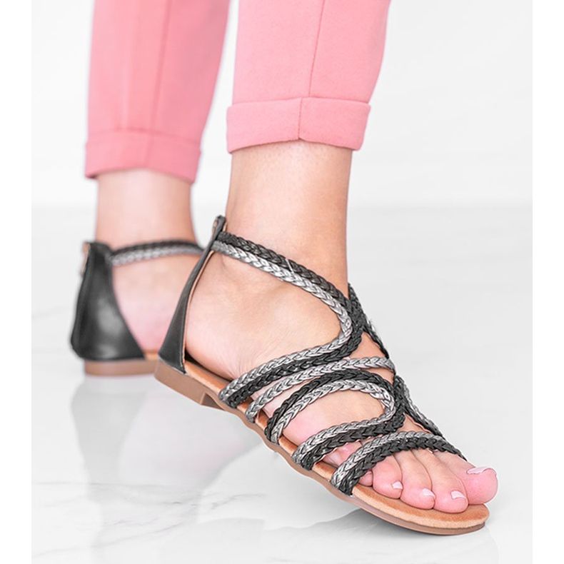 Ženske sandale Black Velvet Night crna 1