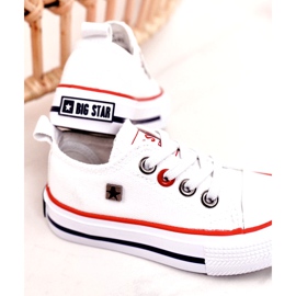 Dječje klasične niske tenisice Big Star HH374089 Bijele bijela 5