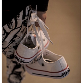 Dječje klasične niske tenisice Big Star HH374089 Bijele bijela 2