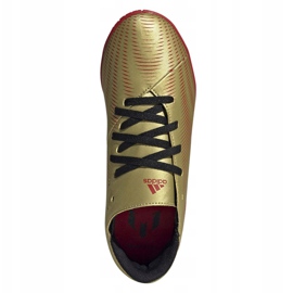 Adidas Nemeziz Messi.4 U kopačkama Jr FY0811 zlatna zlatna 2