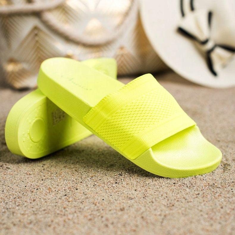 Anesia Paris Udobne japanke žuta boja 1