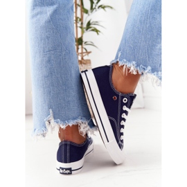 Ženske tenisice Lee Cooper LCW-21-31-0095L Navy Blue bijela tamnoplava 2