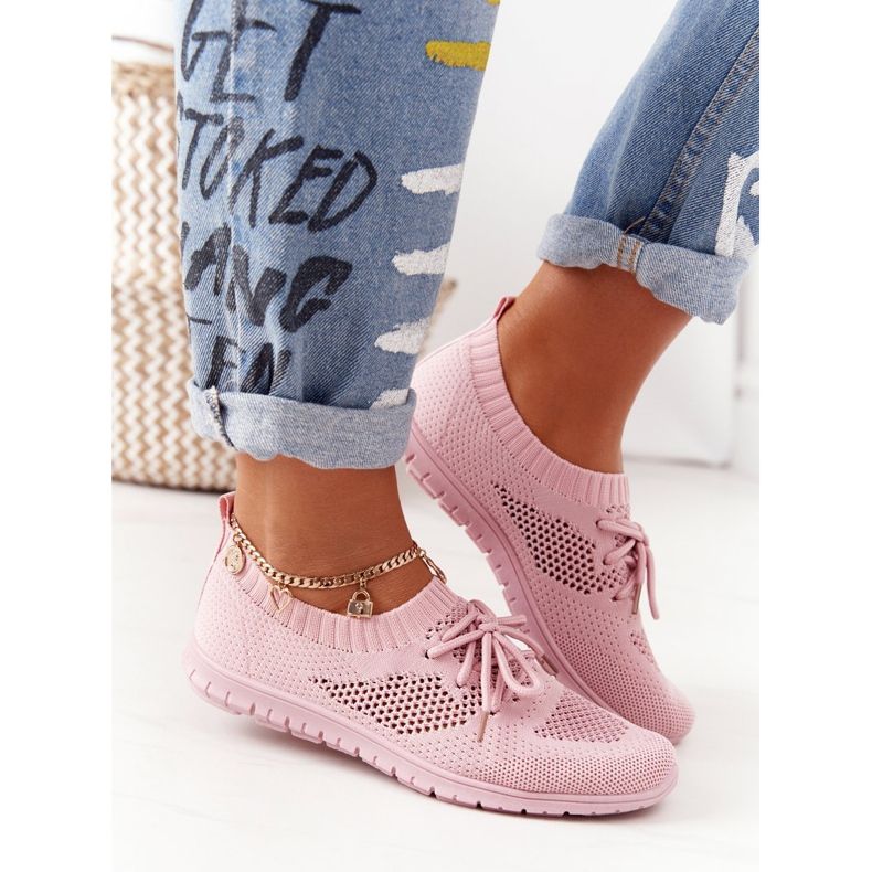 PE1 Ženske sportske cipele Pink Jenny ružičasta 1