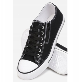 Ženske tenisice s patentnim zatvaračem Black Malani crno 1