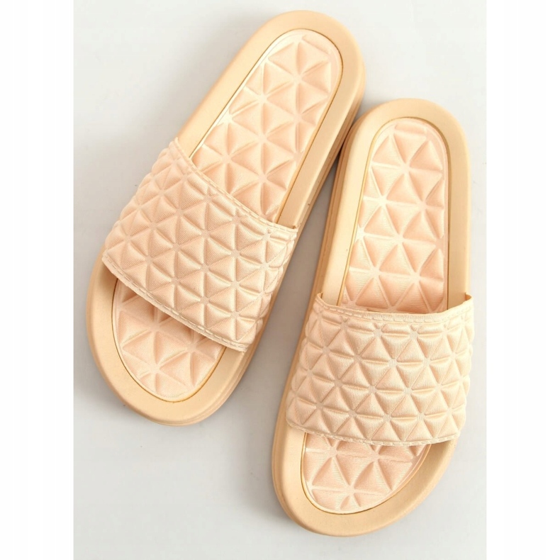 Ženske bež papuče 10-251 bež 1