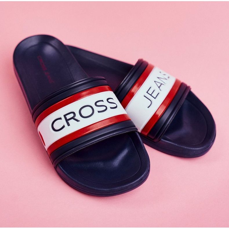 Ženske papuče Cross Jeans Navy Blue FF2R4160C plava 4