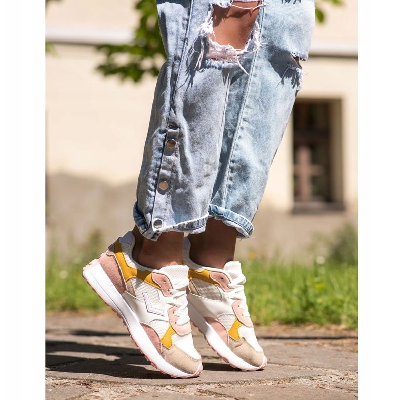 SHELOVET Šarene tenisice bijela raznobojna 1