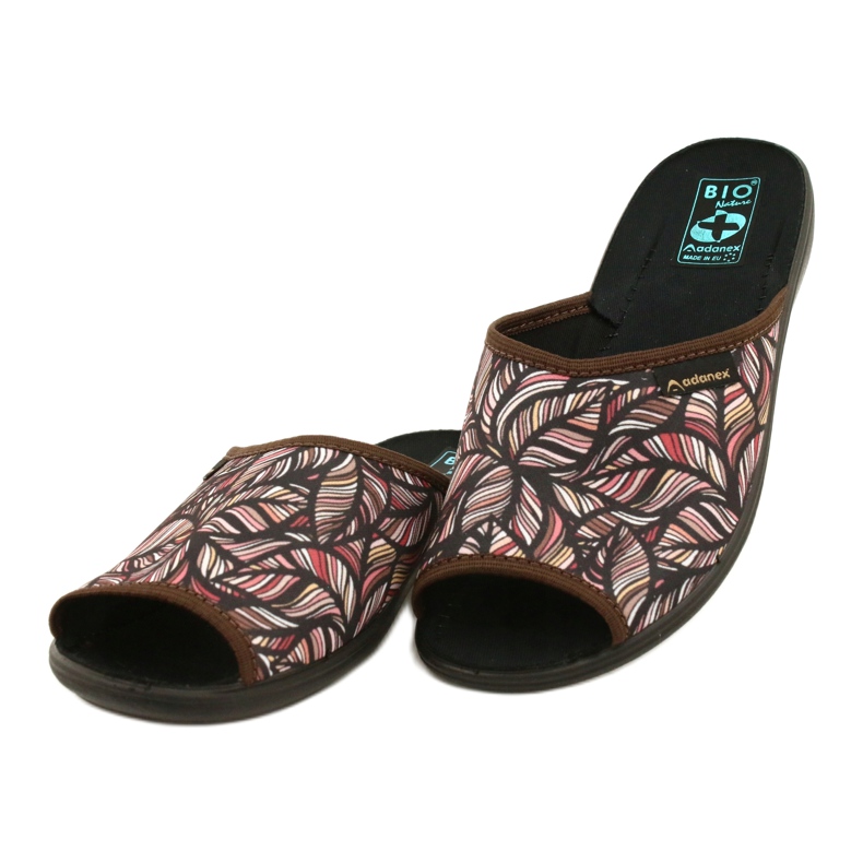 Adanex Tęg ostavlja japanke. G1 / 2 24616 bež smeđa crvena 3