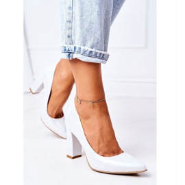 Lewski Shoes Satenske pumpe s cipelama životinjskog uzorka Lewski cipele 2453 srebro 1