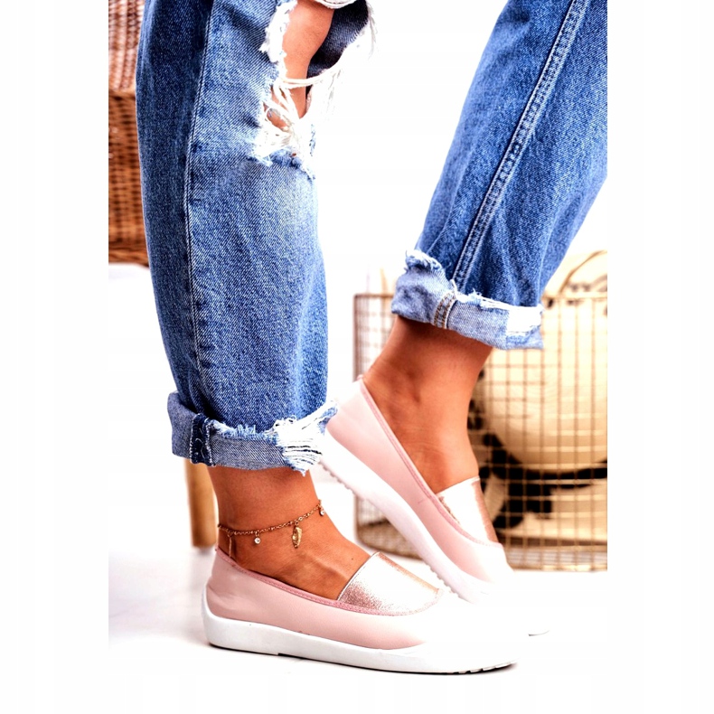 LU BOO Tenisice Slip-on Slip-on Tenisice Pink Justy ružičasta 1