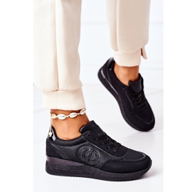 PE1 Ženske sportske cipele Tenisice crne pod kontrolom crna 2