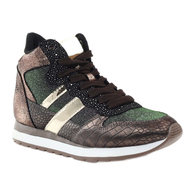 McArthur Ženske metalne bakrene sportske cipele smeđa 1