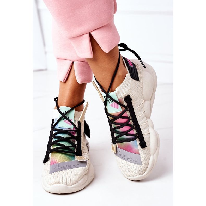 PS1 Ženske sportske cipele Tenisice Bež mjehurić čaj 1