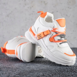 SHELOVET Bijele modne tenisice bijela 1